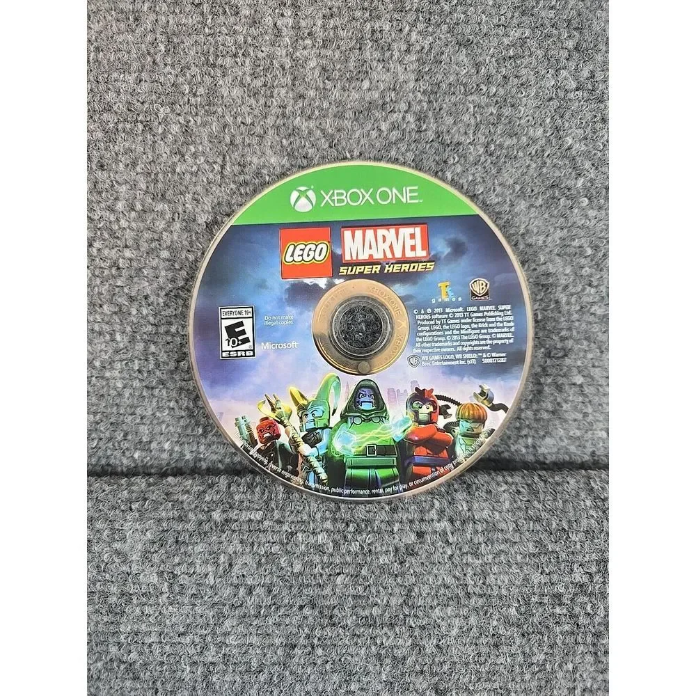 LEGO Marvel Super Heroes (Xbox One, 2013) Disc‎ Only